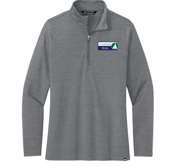 TravisMathew Crestview Women's 1/4 Zip Pullover - Image 2